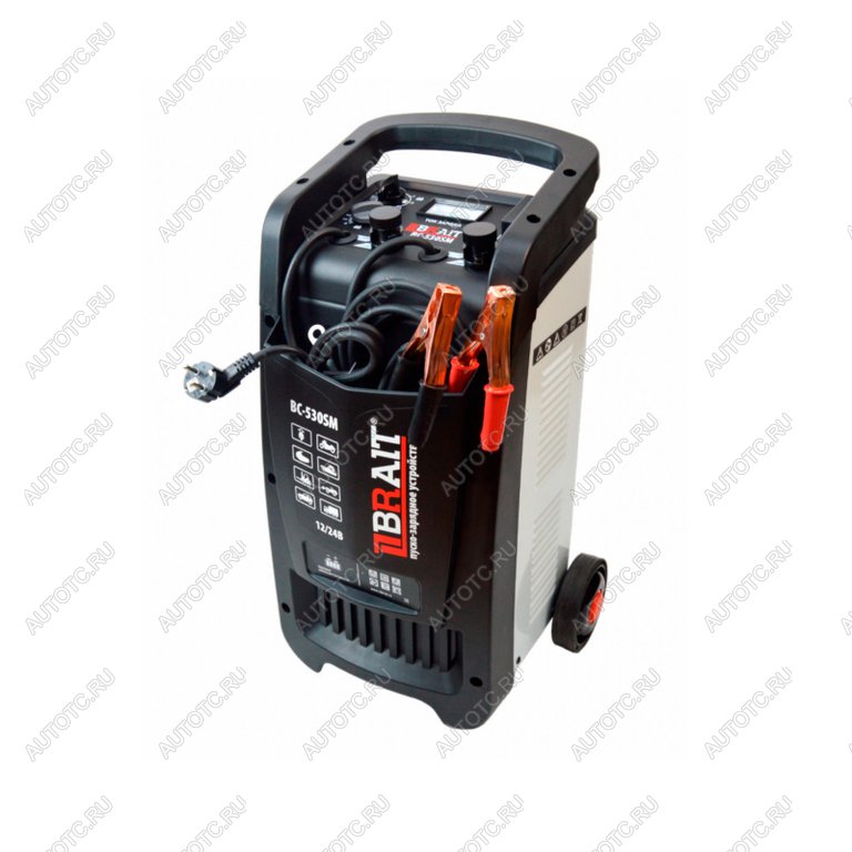 15 799 р. Устройство пуско-зарядное 12-24V30-800Ач500А передвижное BRAIT BRAIT bc-530sm  с доставкой в г. Кемерово