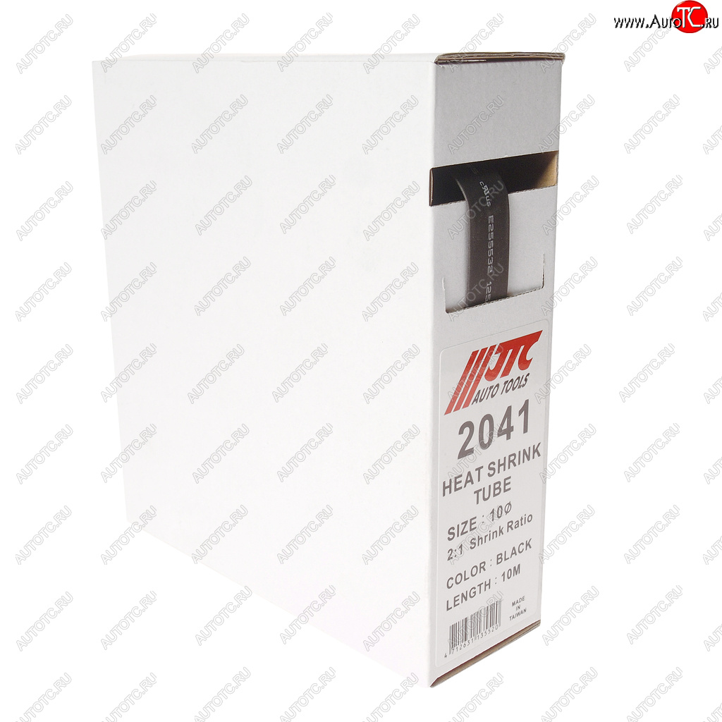 849 р. Трубка термоусадочная d=10мм 10м (мини-бокс) JTC JTC TOOLS CO., LTD jtc-2041 JTC TOOLS CO., LTD jtc-2041  с доставкой в г. Кемерово