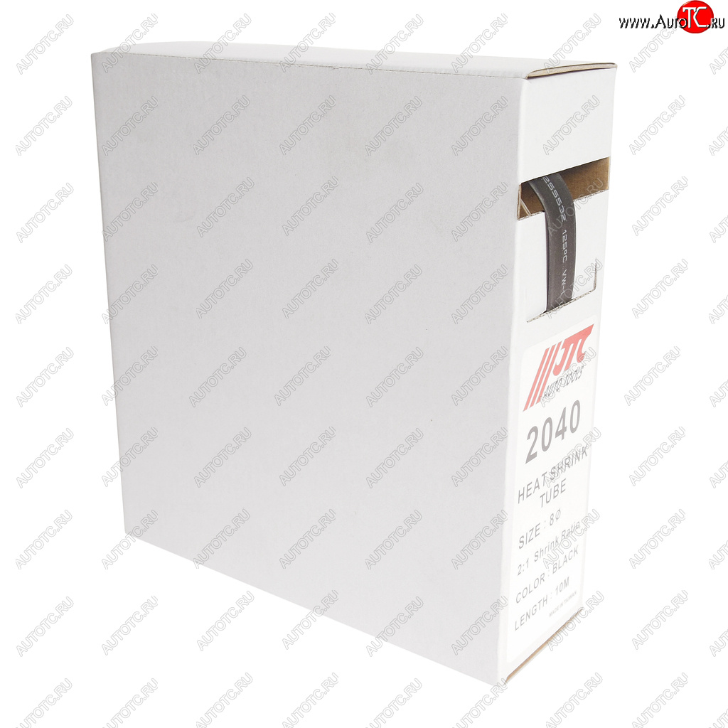 999 р. Трубка термоусадочная d=8мм 10м (мини-бокс) JTC JTC TOOLS CO., LTD jtc-2040 JTC TOOLS CO., LTD jtc-2040  с доставкой в г. Кемерово