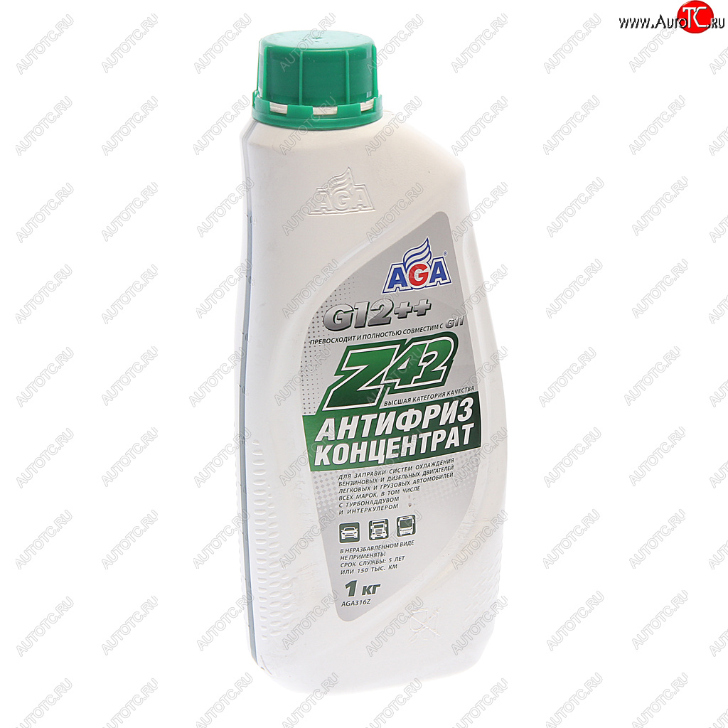549 р. Антифриз зеленый концентрат 0.946л Antifreeze Z42 AGA AGA aga316z  с доставкой в г. Кемерово