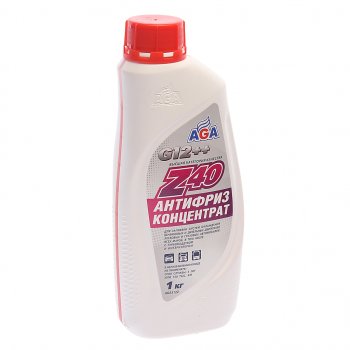 589 р. Антифриз красный концентрат 0.946л Antifreeze Z40 AGA AGA aga312z  с доставкой в г. Кемерово. Увеличить фотографию 1