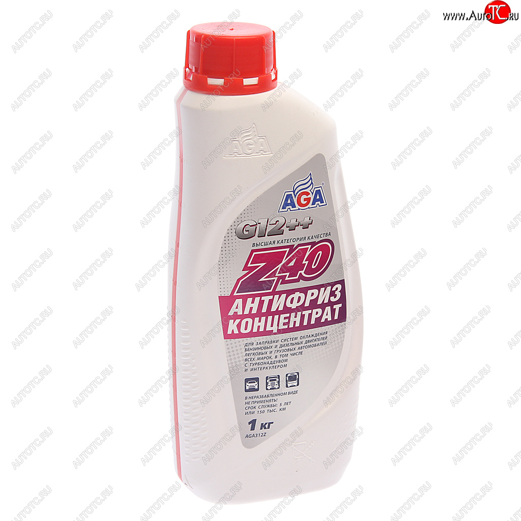 589 р. Антифриз красный концентрат 0.946л Antifreeze Z40 AGA AGA aga312z  с доставкой в г. Кемерово