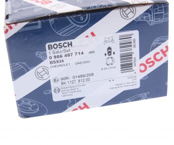 2 399 р. Колодки тормозные задние барабанные 4шт. BOSCH  Chevrolet Aveo ( T200,  T250,  T300) (2002-2015) хэтчбек 5 дв, седан, седан рестайлинг, хэтчбек 5 дв рестайлинг, седан, хэтчбек  с доставкой в г. Кемерово. Увеличить фотографию 4