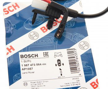 1 179 р. Датчик износа тормозных колодок LAND ROVER Range Rover (12-) задний (1шт.) BOSCH BOSCH 1987473564  с доставкой в г. Кемерово. Увеличить фотографию 2
