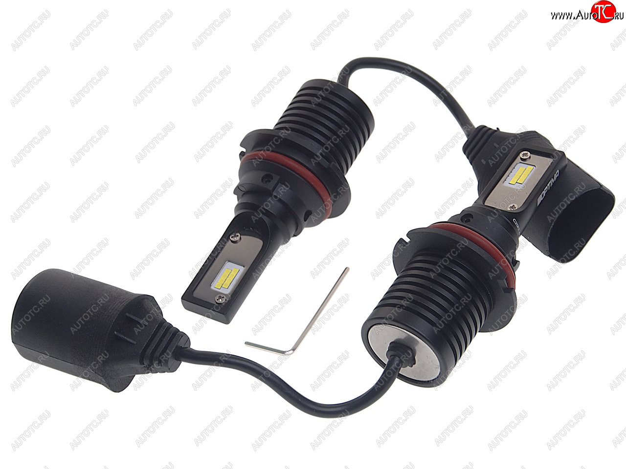 4 999 р. Лампа светодиодная 1224V HB5 PX29t 5100K (2шт.) OPTIMA OPTIMA q-hb59007  с доставкой в г. Кемерово