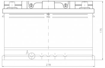 11 549 р. Аккумулятор VOLTHOR Ultra 73Ач обратная полярность,низкий VOLTHOR 6ст73(0) 57309  с доставкой в г. Кемерово. Увеличить фотографию 2