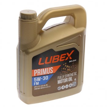 3 999 р. Масло моторное PRIMUS FM CFSL A5B5 5W30 синт.4л LUBEX LUBEX l034-1315-0404  с доставкой в г. Кемерово. Увеличить фотографию 1