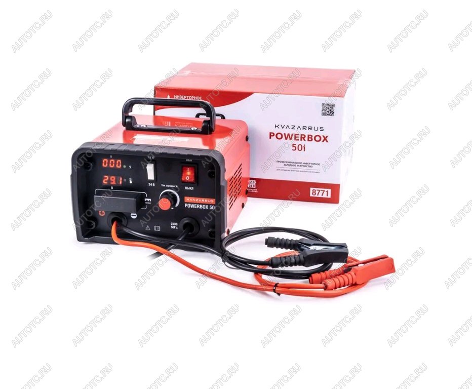 8 999 р. Устройство зарядное 12-24V 50А 20-500Ач 230V (автомат) KVAZARRUS KVAZARRUS powerbox 50i  с доставкой в г. Кемерово