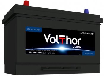14 499 р. Аккумулятор VOLTHOR Ultra 95Ач VOLTHOR 6ст95(1) 59519 d31  с доставкой в г. Кемерово. Увеличить фотографию 1