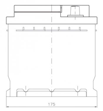 9 399 р. Аккумулятор VOLTHOR Supreme 54Ач обратная полярность,низкий VOLTHOR 6ст54(0) 55401  с доставкой в г. Кемерово. Увеличить фотографию 3