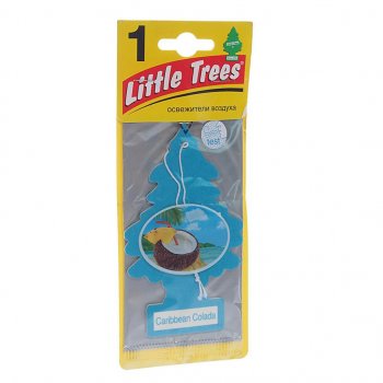 157 р. Ароматизатор подвесной пластина (карибский коктейль) Елочка CAR FRESHNER CAR FRESHNER u1p-10324-russ  с доставкой в г. Кемерово. Увеличить фотографию 1