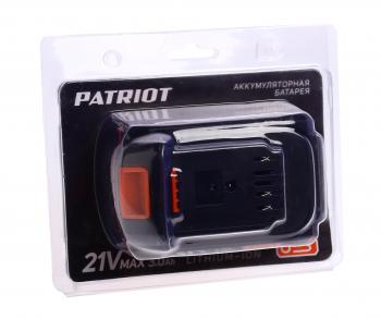 5 649 р. Аккумулятор для электроинструмента 21.0В 3.0Ач PATRIOT PATRIOT 180301123  с доставкой в г. Кемерово. Увеличить фотографию 4