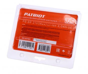 5 649 р. Аккумулятор для электроинструмента 21.0В 3.0Ач PATRIOT PATRIOT 180301123  с доставкой в г. Кемерово. Увеличить фотографию 5