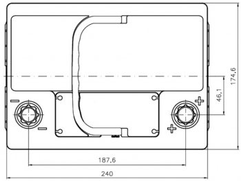 10 549 р. Аккумулятор VOLTHOR Ultra 60Ач VOLTHOR 6ст60(1) 56013  с доставкой в г. Кемерово. Увеличить фотографию 4