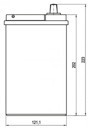 8 749 р. Аккумулятор VOLTHOR Ultra 45Ач обратная полярность VOLTHOR 6ст45(0) 5452384 b24  с доставкой в г. Кемерово. Увеличить фотографию 3