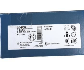 8 999 р. Диск тормозной PEUGEOT 307 (02-10) CITROEN C4 (04-) задний (1шт.) BOSCH BOSCH 0986479275  с доставкой в г. Кемерово. Увеличить фотографию 5