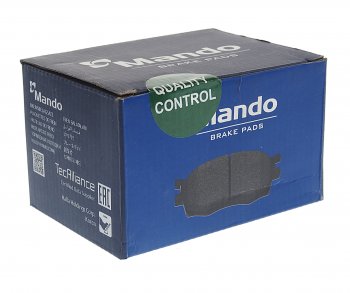 1 689 р. Колодки тормозные MERCEDES C (W203),CLK (C209) задние (4шт.) MANDO MANDO mbf015664 MANDO mbf015664  с доставкой в г. Кемерово. Увеличить фотографию 2