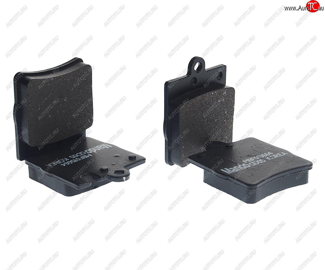 1 689 р. Колодки тормозные MERCEDES C (W203),CLK (C209) задние (4шт.) MANDO MANDO mbf015664 MANDO mbf015664  с доставкой в г. Кемерово