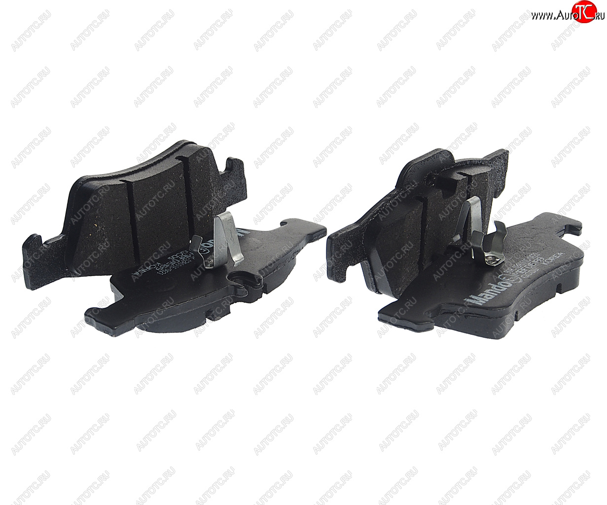 1 399 р. Колодки тормозные MERCEDES E (W211,W212),S (W220,W221) задние (4шт.) MANDO MANDO mbf015189  с доставкой в г. Кемерово
