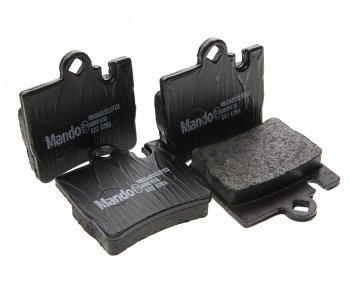 2 299 р. Колодки тормозные MERCEDES S (W220,C215 AMG) (98-06) задние (4шт.) MANDO MANDO mbf015155 MANDO mbf015155  с доставкой в г. Кемерово. Увеличить фотографию 1