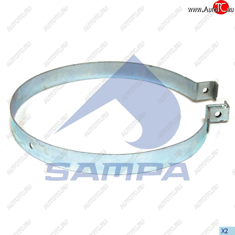 1 129 р. Хомут глушителя IVECO EuroTech SAMPA SAMPA 060.225  с доставкой в г. Кемерово