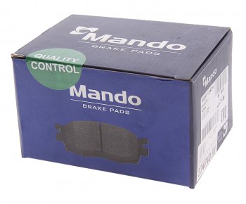1 359 р. Колодки тормозные HONDA Accord (2.0/2.2/2.4) (98-02) задние (4шт.) MANDO MANDO mbf015539 MANDO mbf015539  с доставкой в г. Кемерово. Увеличить фотографию 3
