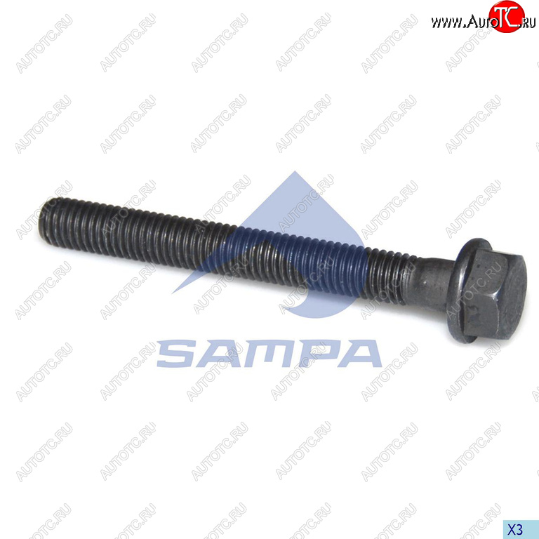 145 р. Болт MERCEDES (дв.OM401-449) коллектора выпускного (M10x1.5x85) SAMPA SAMPA 100.003  с доставкой в г. Кемерово