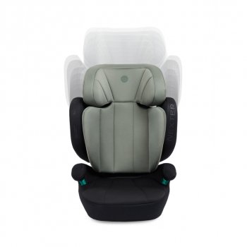 7 649 р. Автокресло детское 15-36кг (II-III) 3-12лет dark green NEXTER Isofix HAPPY BABY HAPPY BABY 4690624065538  с доставкой в г. Кемерово. Увеличить фотографию 2