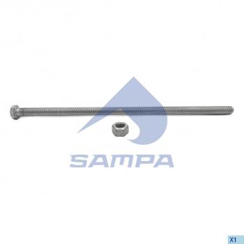 819 р. Болт седельного устройства регулировочный M16x2 (с гайкой) SAMPA SAMPA 092.748  с доставкой в г. Кемерово. Увеличить фотографию 1