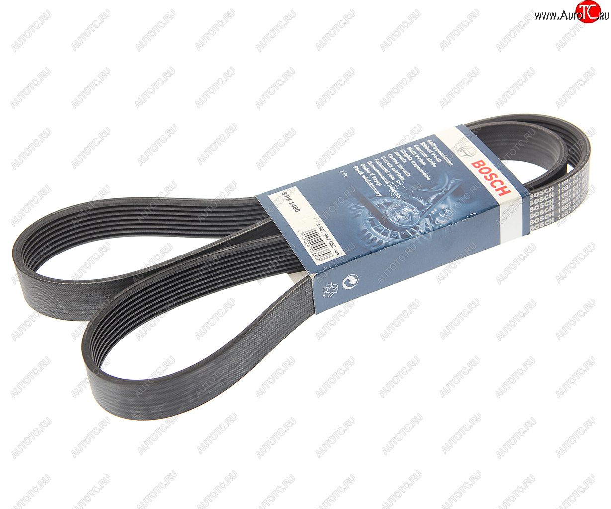 1 389 р. Ремень приводной поликлиновой 8PK1480 BOSCH BOSCH 1987947052  с доставкой в г. Кемерово