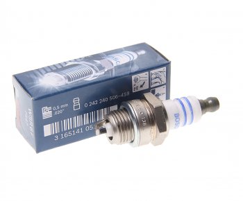 194 р. Свеча зажигания BOSCH WSR6F BOSCH 0242240506  с доставкой в г. Кемерово. Увеличить фотографию 1
