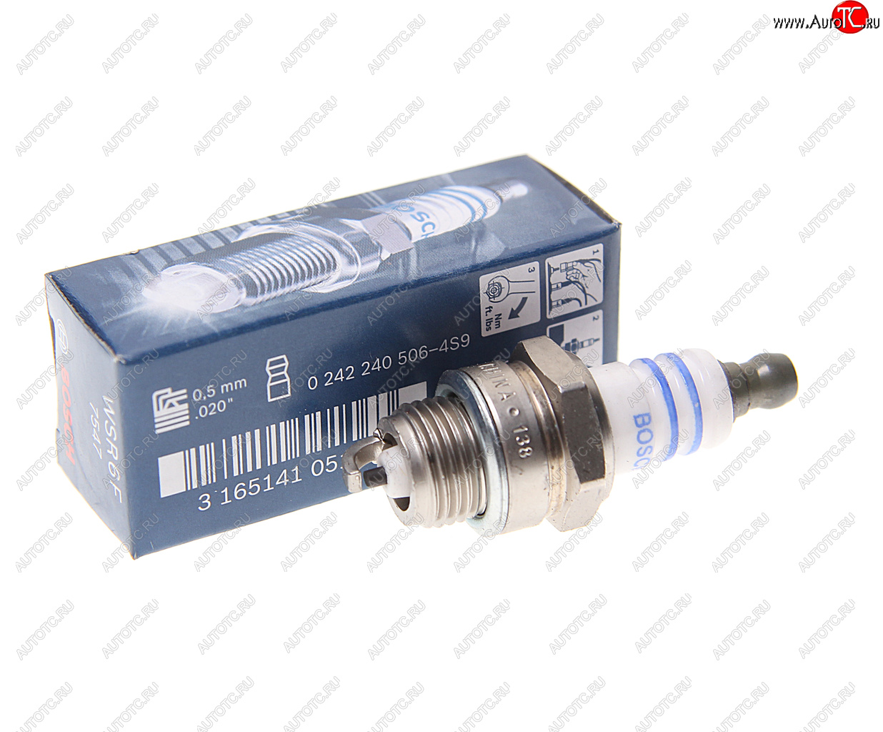 194 р. Свеча зажигания BOSCH WSR6F BOSCH 0242240506  с доставкой в г. Кемерово