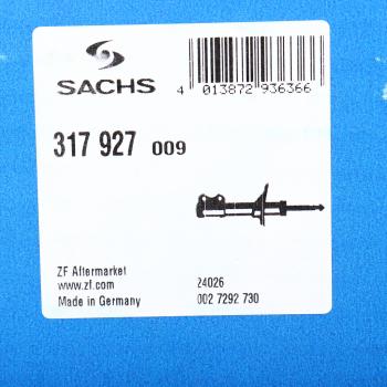14 349 р. Амортизатор MAN TGA кабины задний с пружиной (287347 12x45 12x50 OO) SACHS SACHS 317927  с доставкой в г. Кемерово. Увеличить фотографию 4