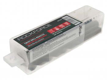 869 р. Сверло по металлу 10.0мм HSS Cobalt (5шт.) ROCKFORCE ROCKFORCE rf-dsp100h ROCKFORCE rf-dsp100h  с доставкой в г. Кемерово. Увеличить фотографию 2