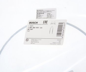 2 199 р. Трос стояночного тормоза PEUGEOT Boxer CITROEN Jumper FIAT Ducato (02-) BOSCH BOSCH 1987482003  с доставкой в г. Кемерово. Увеличить фотографию 3