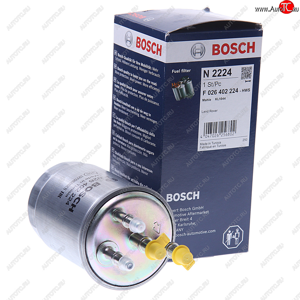 4 199 р. Фильтр топливный LAND ROVER Discovery (16-) BOSCH BOSCH f026402224  с доставкой в г. Кемерово