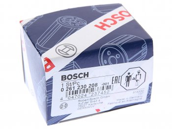 2 999 р. Датчик давления AUDI A4 (08-) хладагента кондиционера BOSCH BOSCH 0261230208  с доставкой в г. Кемерово. Увеличить фотографию 4