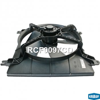 2 679 р. Вентилятор CHEVROLET Lacetti (1.4) охлаждения электрический в сборе KRAUF KRAUF rcf0097cd  с доставкой в г. Кемерово. Увеличить фотографию 4