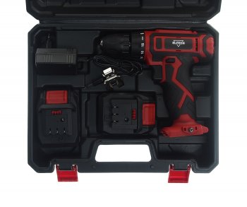 3 069 р. Дрель-шуруповерт аккумуляторный 12.0В 1.7Ач (2АКБ Li-Ion,кейс) ELITECH ELITECH да 122сл  с доставкой в г. Кемерово. Увеличить фотографию 2