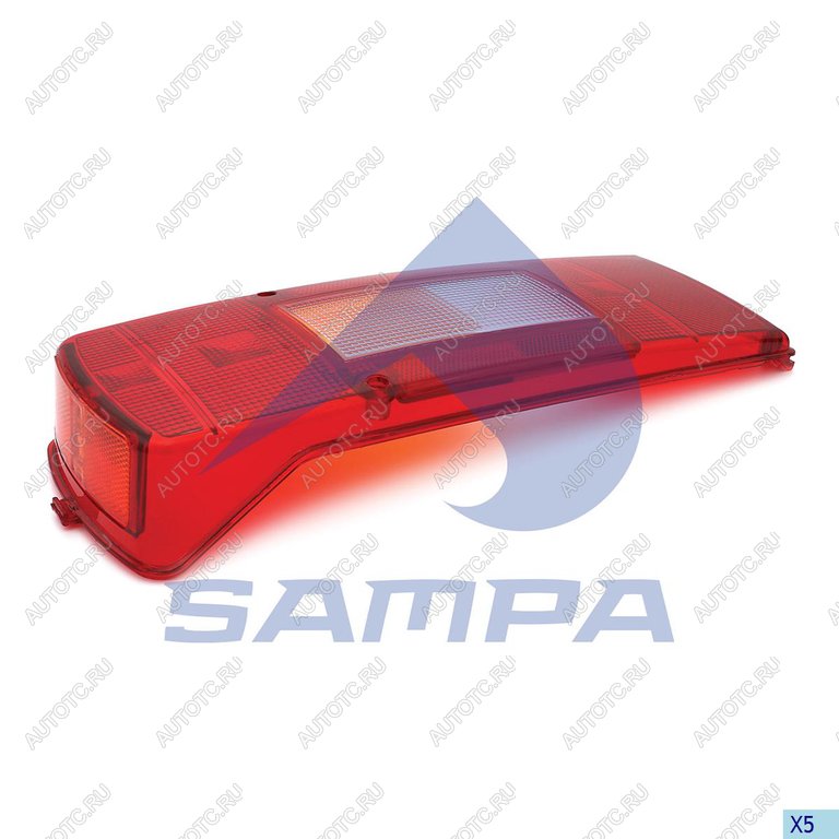 979 р. Рассеиватель VOLVO FH,FM фонаря заднего левогоправого SAMPA SAMPA 034.361  с доставкой в г. Кемерово
