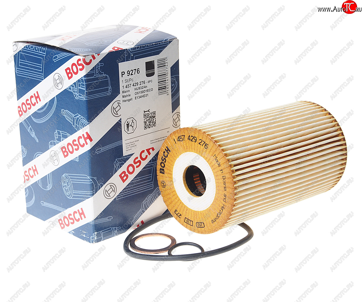 819 р. Фильтр масляный MERCEDES LK,LN,LP,MK,NG BOSCH BOSCH 1457429276  с доставкой в г. Кемерово