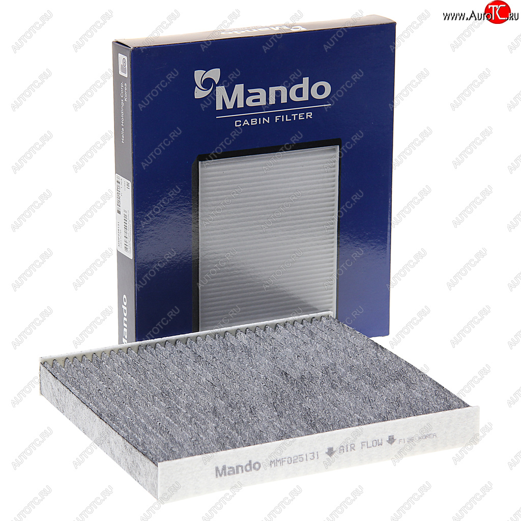 529 р. Фильтр воздушный салона VW Polo AUDI A1 SEAT Ibiza SKODA Fabia угольный MANDO MANDO mmf025131 MANDO mmf025131  с доставкой в г. Кемерово