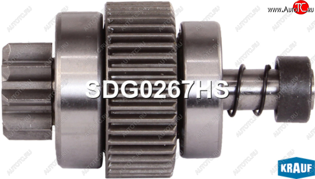 2 349 р. Привод стартера SKODA Felicia KRAUF KRAUF sdg0267hs  с доставкой в г. Кемерово
