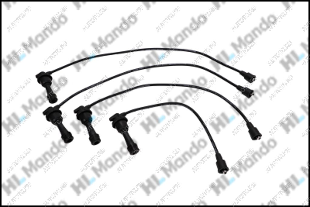 1 689 р. Провод высоковольтный HYUNDAI Lantra (1.6/2.0),Sonata (1.8/2.0) комплект MANDO MANDO ewth00014h MANDO ewth00014h  с доставкой в г. Кемерово