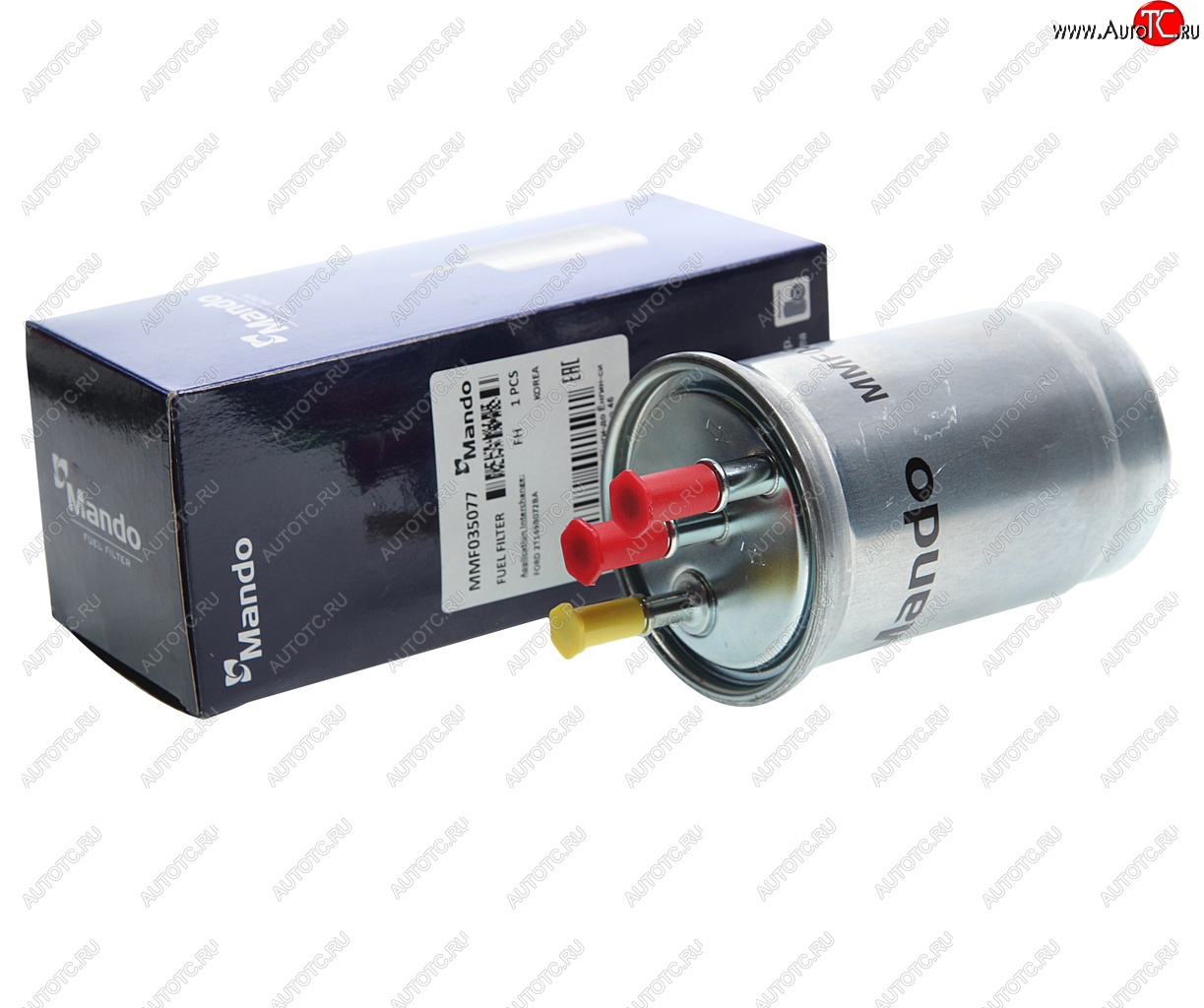 1 689 р. Фильтр топливный FORD Tourneo Connect (1.8 DI) MANDO MANDO mmf035077 MANDO mmf035077  с доставкой в г. Кемерово