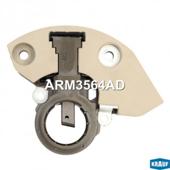 1 769 р. Регулятор NISSAN Note (06-13),Qashqai (06-13),Tiida (07-) напряжения генератора KRAUF KRAUF arm3564ad  с доставкой в г. Кемерово. Увеличить фотографию 2