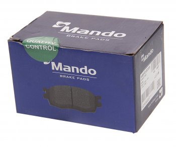 1 899 р. Колодки тормозные BMW E32,E34,E36,Z3 (-03) задние (4шт.) MANDO MANDO mbf015399 MANDO mbf015399  с доставкой в г. Кемерово. Увеличить фотографию 2