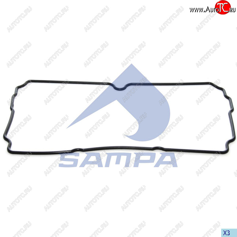 419 р. Прокладка SCANIA P,R,4 series боковой крышки двигателя SAMPA SAMPA 042.354  с доставкой в г. Кемерово