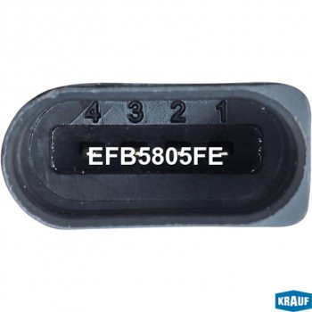 749 р. Датчик давления воздуха VW Golf 5 (04-) коллектора впускного KRAUF KRAUF efb5805fe  с доставкой в г. Кемерово. Увеличить фотографию 3
