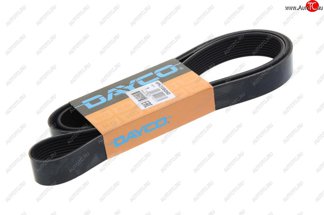 1 999 р. Ремень приводной поликлиновой 9PK2080HD DAYCO DAYCO 9pk2080hd  с доставкой в г. Кемерово